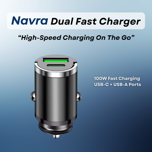 Navra Dual Fast Car Charger